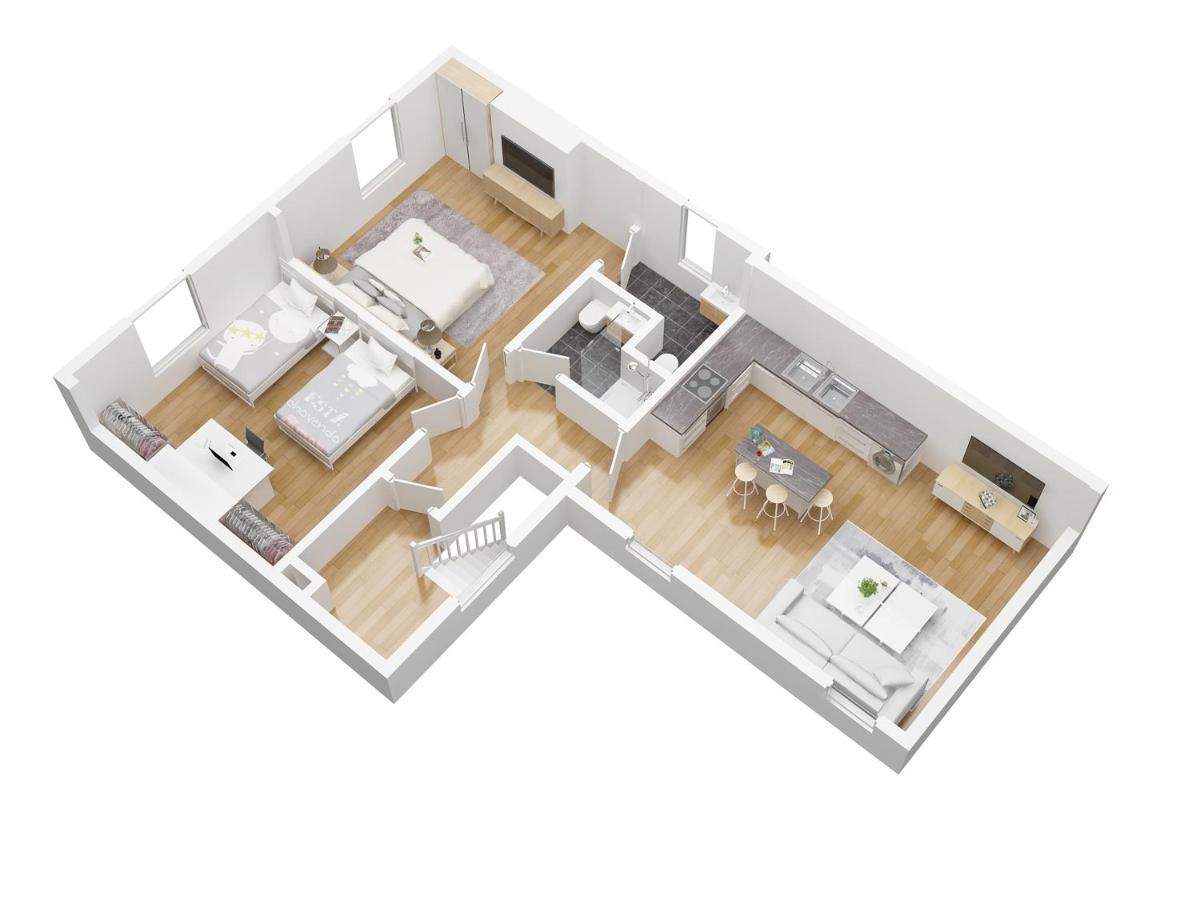 The Nutcracker Suite - Self Check-In, Self-Catering Apartment For East Midlands Airport Kegworth Ngoại thất bức ảnh